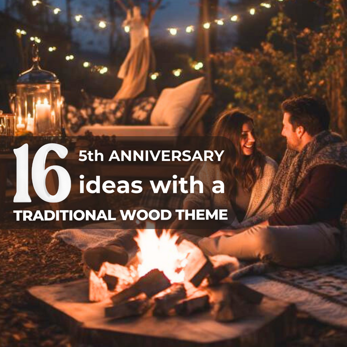16 Unique 5th Anniversary Ideas with a Traditional Wood Theme