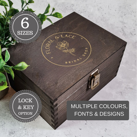 Custom Branded Wooden Packaging Box