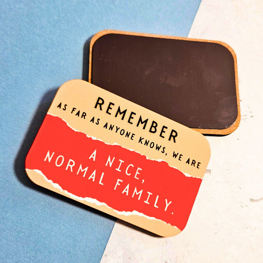 Funny Normal Family Quote Magnet