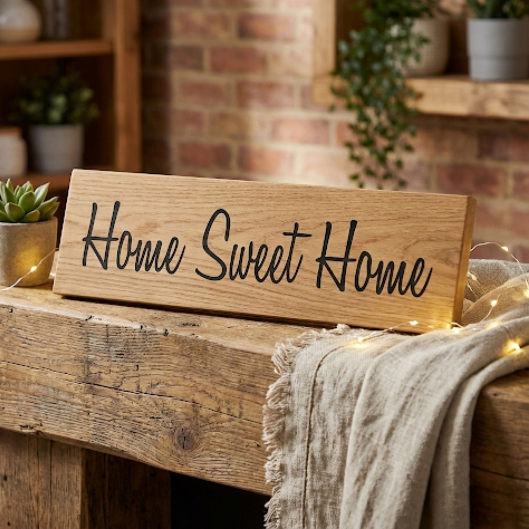 Home Sweet Home Plaque