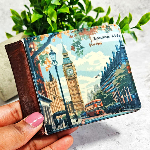 London Life Landmark Vintage Travel Wallet