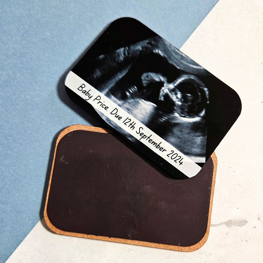 Personalised Baby Scan Ultrasound Photo Magnet