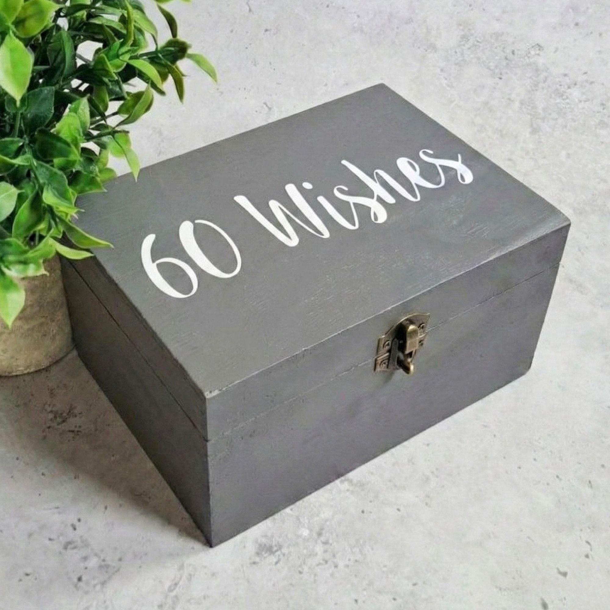 Personalised Birthday Memory Box I 18th 21st 30th Gift