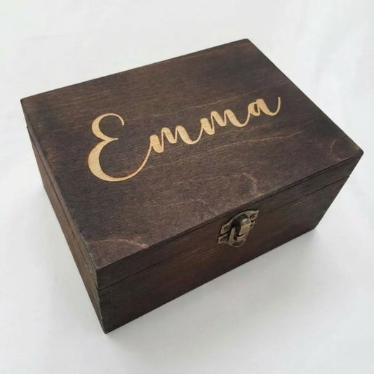 Personalised Engraved Keepsake Box I 18th 21st Birthday Gift for Him Her