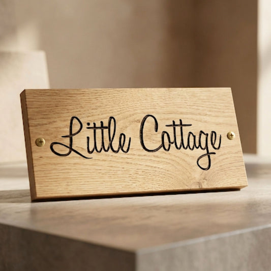 Personalised Front Door Plaque