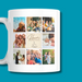 Personalised Photo Collage Mug - Happy Moments Family Photo Gift Idea