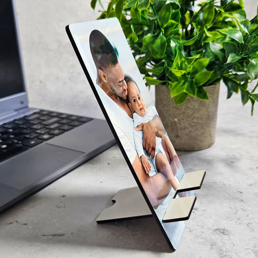 Personalised Photo Phone Stand - Father's Day Gift