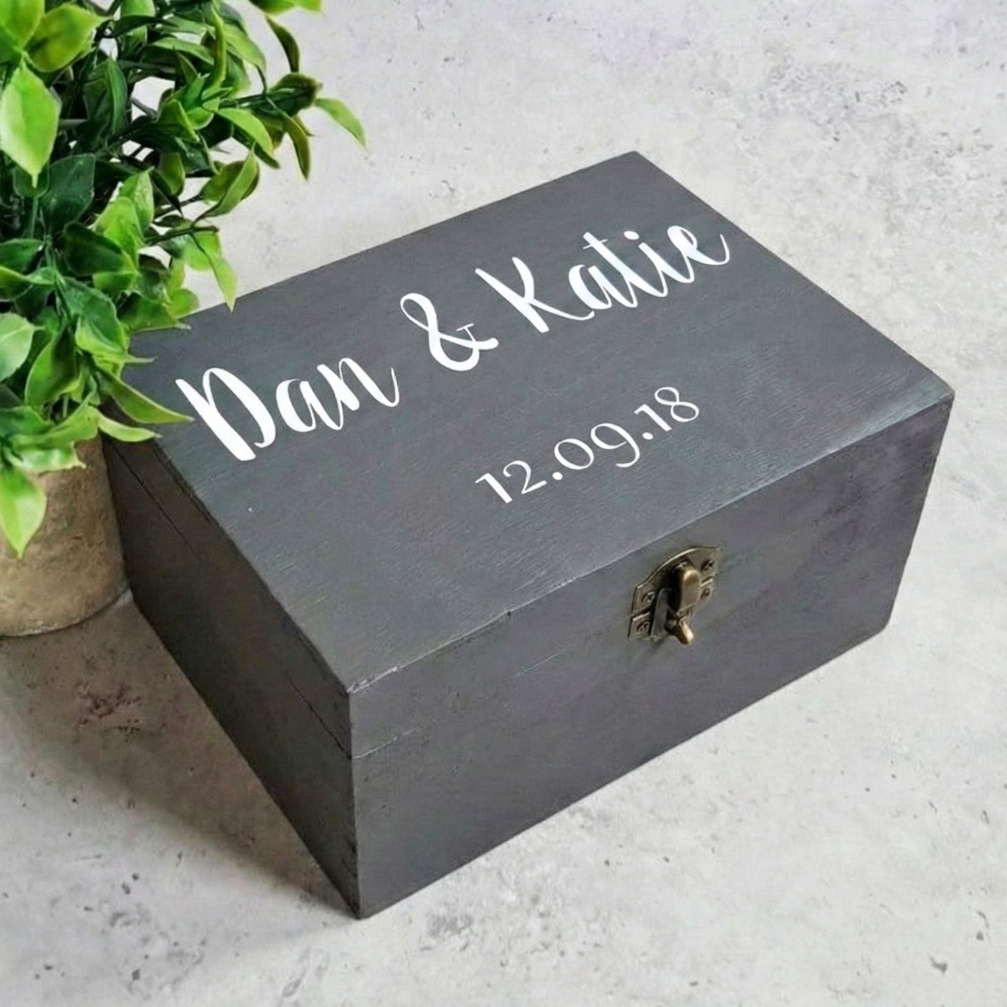 Personalised Wedding Box