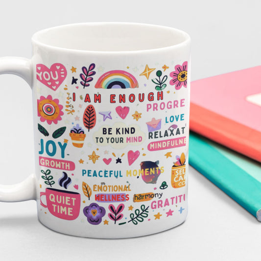 Positive Affirmations Inspirational Mug I Daily Motivation Gift