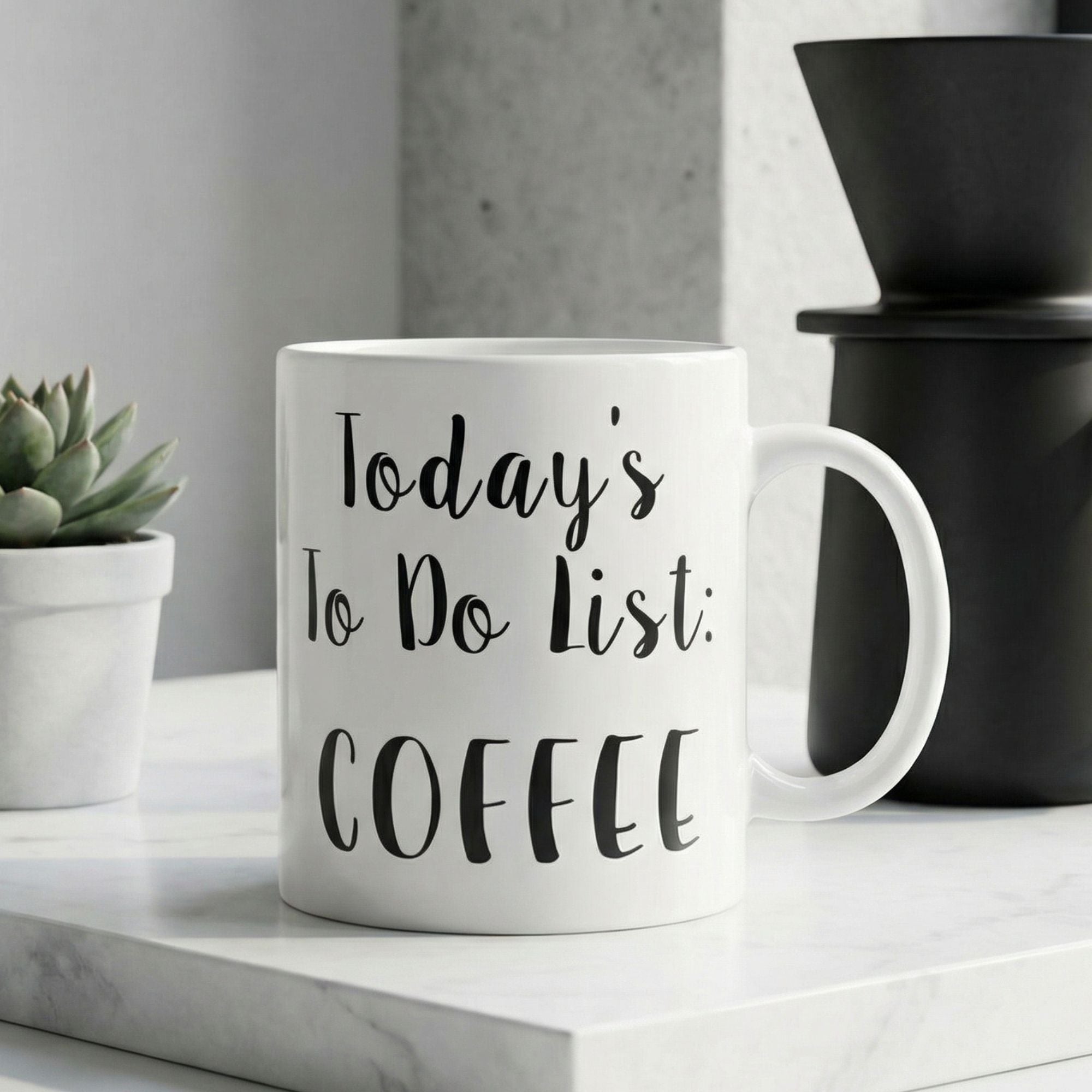 Todays To Do List COFFEE Mug