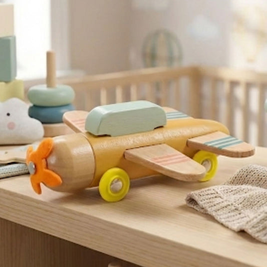 Wooden Toy Airplane