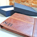 Engraved Leather Wallet I 3rd Anniversary I Personalised Gift for Men