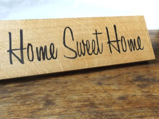 Home Sweet Home Plaque