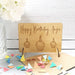 Personalised Happy Birthday Wooden Card I Engraved Greeting Card