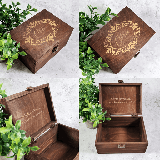 Personalised Memory Box I Birthday Gift I Wedding Anniversary Keepsake Box