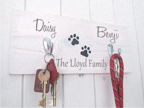 Personalised Pet Lead Hooks