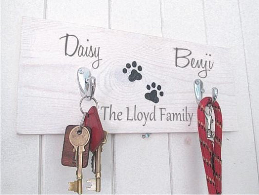 Personalised Pet Lead Hooks