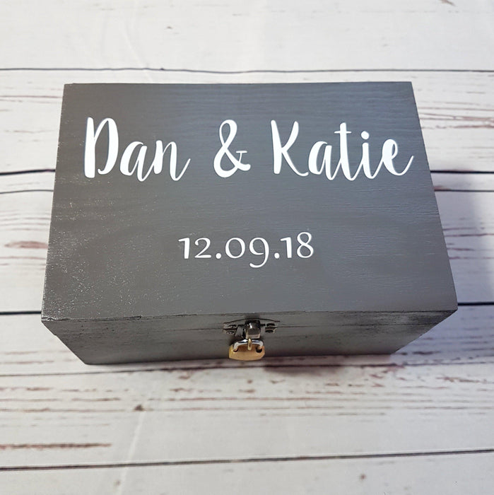 Personalised Wedding Box