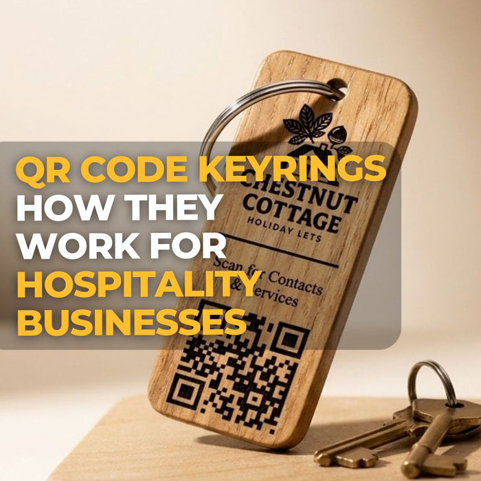Personalised QR Code Keyrings How They Work & Why You Need One for Your Hospitality Business I Make Memento