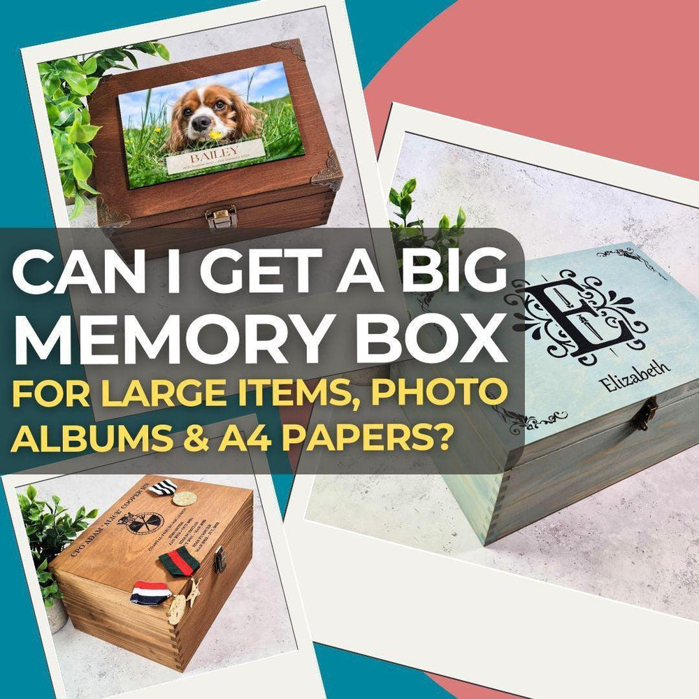 Can I Get a Large Memory Box for Photo Albums and A4 Papers? — Make Memento