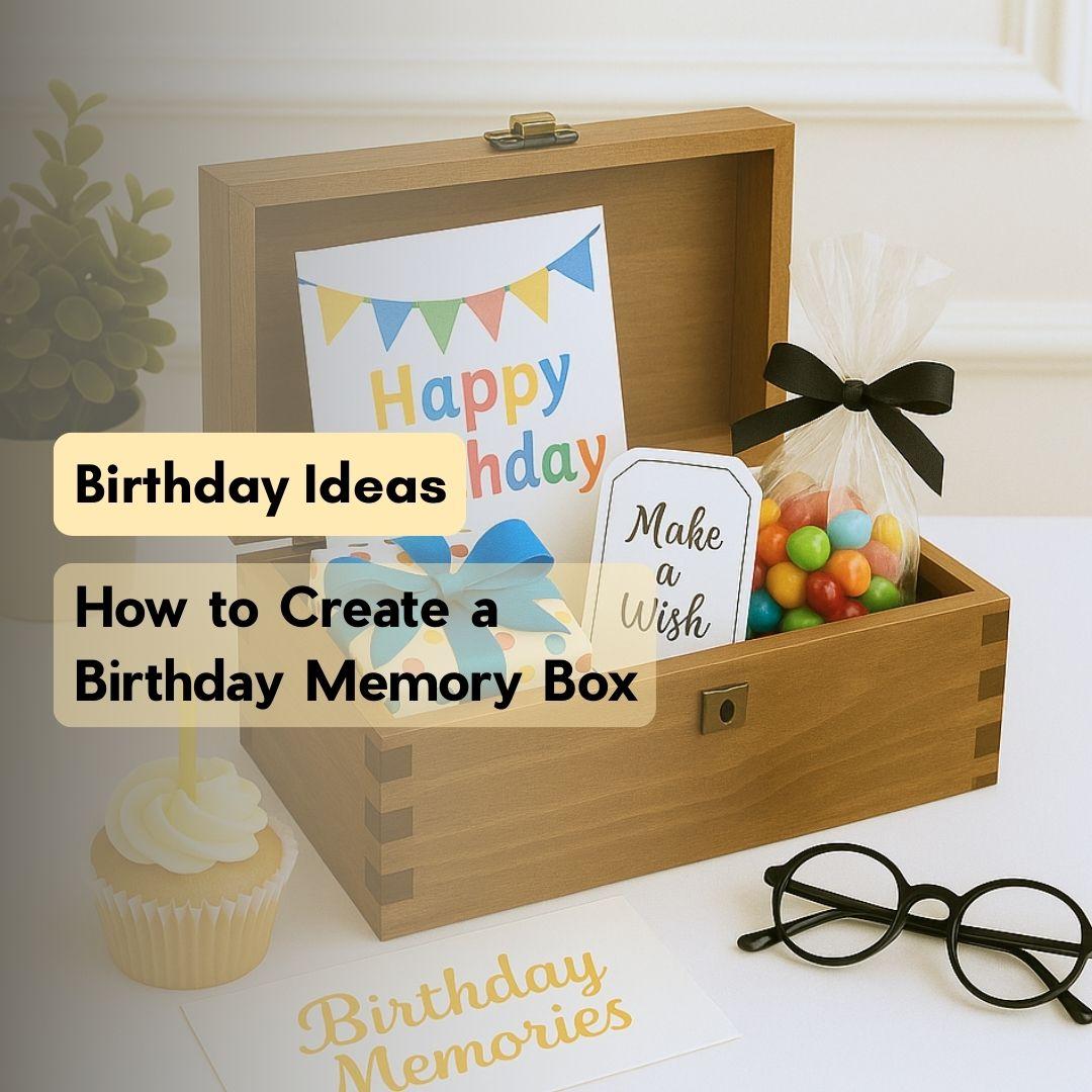 How to Create a Birthday Memory Box (& What to Put Inside!)