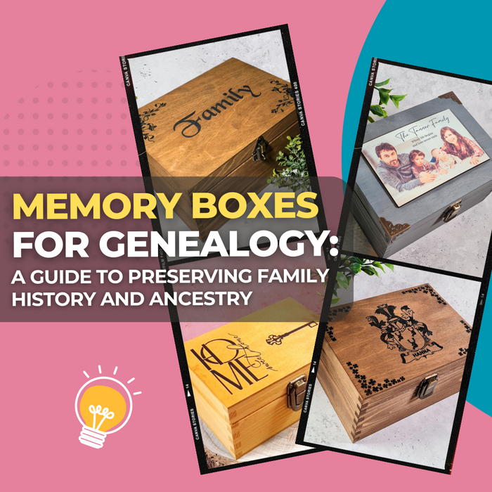 Memory Boxes for Genealogy: A Guide to Preserving Family History and Ancestry