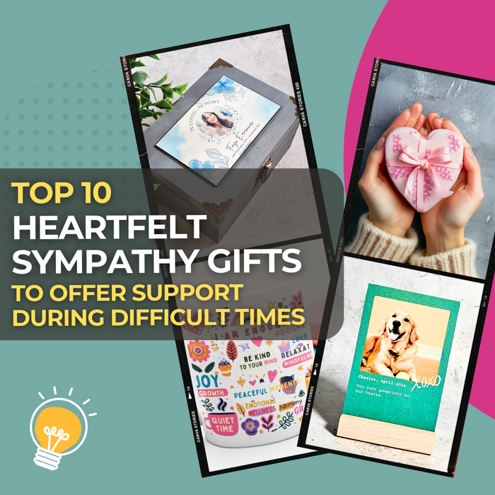 Top 10 Heartfelt Sympathy Gifts to Offer Support During Difficult Times