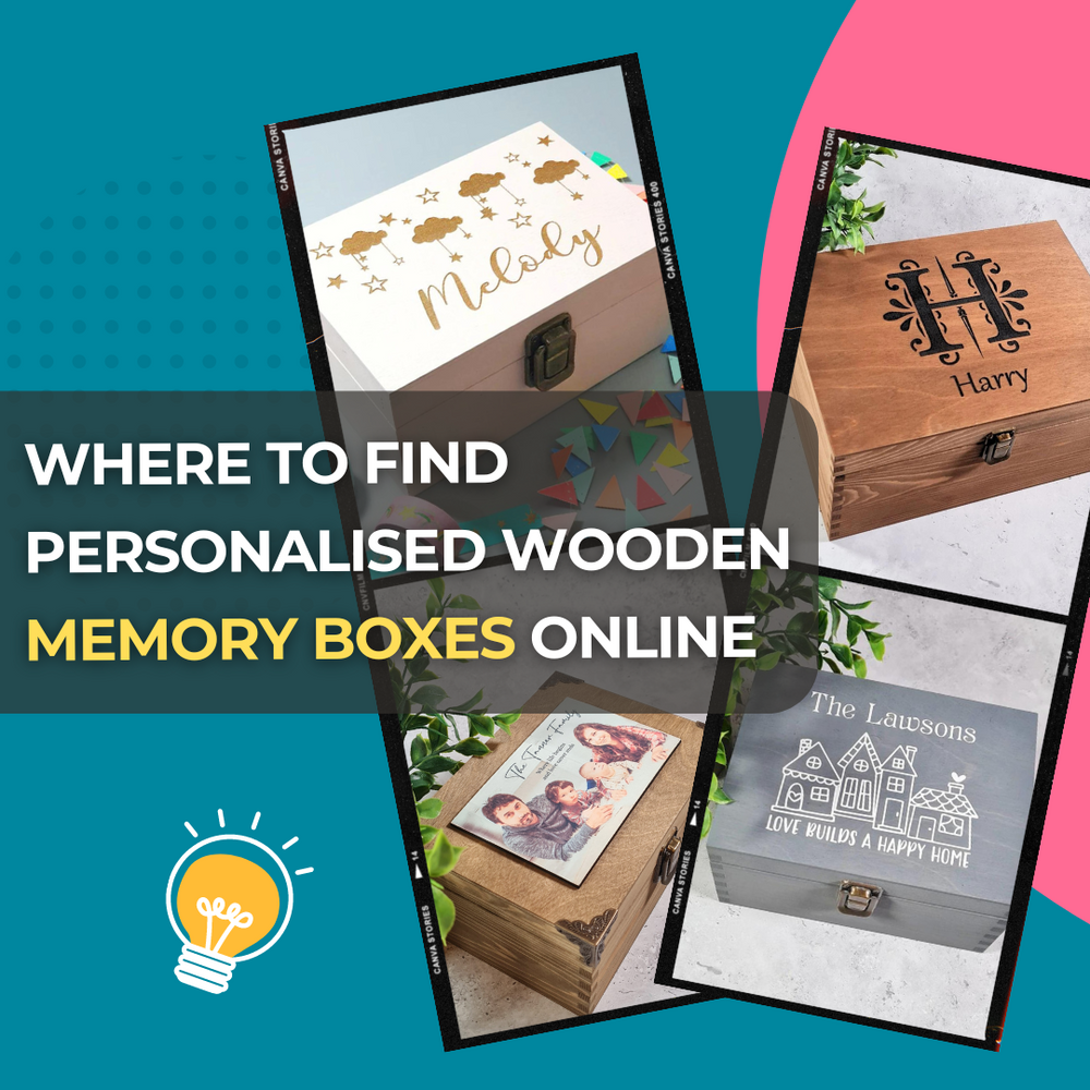 Where to Buy Personalised Handmade Wooden Memory Boxes: Make Memento