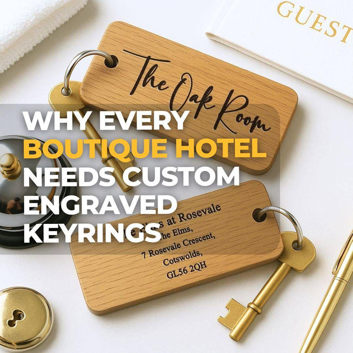 Why Every Boutique Hotel Needs Custom Engraved Keyrings