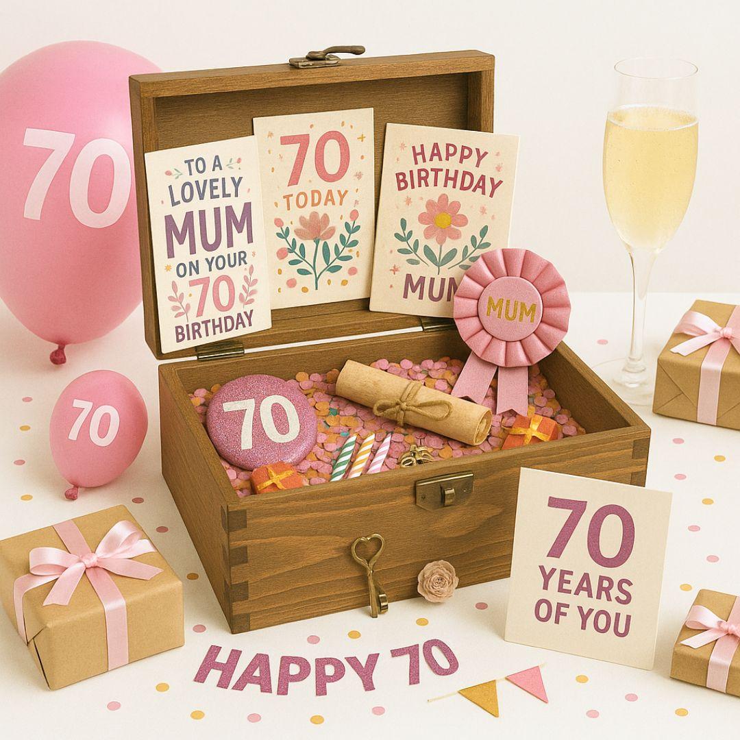 70th Birthday Gifts for Mum