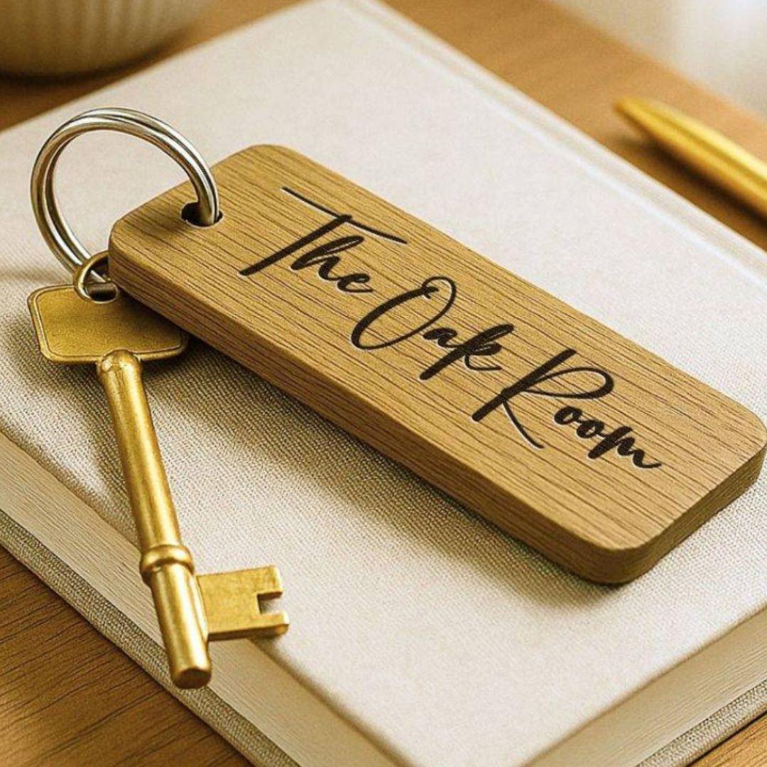 Wooden Keyring
