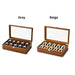 10 Grid Wooden Watch Box with Velvet Cushions – Solid Wood Watch Storage & Display Case