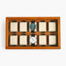 10 Grid Wooden Watch Box with Velvet Cushions – Solid Wood Watch Storage & Display Case