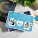 10th Anniversary Gift for Wife, Personalised Photo Tin Anniversary Gift, 10 Year Wedding Anniversary Keepsake, Tenth Anniversary Gift for Her, Tin Gift for 10 Years of Marriage