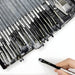 24-Piece Premium Paint Brush Set with Personalised Canvas Roll Case