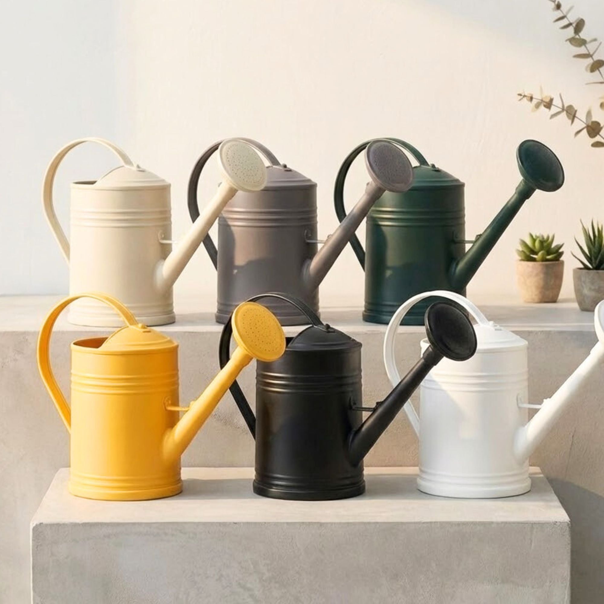 watering can with long spout for indoor plants 2L Plastic Watering Can