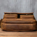 Luxury Men's Leather Messenger Bag