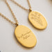 40th Birthday Gift for Sister, Personalised Birth Flower Necklace for Sister, 40th Birthday Necklace, Sister 40th Keepsake, Gold Birth Flower Pendant, 40th Gift for Her