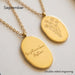 40th Birthday Gift for Sister, Personalised Birth Flower Necklace for Sister, 40th Birthday Necklace, Sister 40th Keepsake, Gold Birth Flower Pendant, 40th Gift for Her