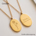 40th Birthday Gift for Sister, Personalised Birth Flower Necklace for Sister, 40th Birthday Necklace, Sister 40th Keepsake, Gold Birth Flower Pendant, 40th Gift for Her