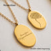 40th Birthday Gift for Sister, Personalised Birth Flower Necklace for Sister, 40th Birthday Necklace, Sister 40th Keepsake, Gold Birth Flower Pendant, 40th Gift for Her