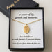 40th Birthday Gift for Sister, Personalised Birth Flower Necklace for Sister, 40th Birthday Necklace, Sister 40th Keepsake, Gold Birth Flower Pendant, 40th Gift for Her