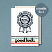 Adult Award Badge Card | Funny 18th Birthday Card I Same Day Download