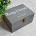Always & Forever Wood Anniversary Box I 5th Wedding Anniversary Gift