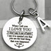 Anniversary Keychain – Romantic Couple Keyring with Personalised Initial