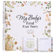 Baby Memory Book – My Baby’s First Five Years Keepsake Album with Milestone Pages, Photos & Stickers
