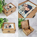 Best Friend Gift, Personalised Friendship Keepsake Box, Wooden Photo Memory Box for Her, Sentimental Photo Gift for Friend