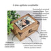 Best Friend Gift, Personalised Friendship Keepsake Box, Wooden Photo Memory Box for Her, Sentimental Photo Gift for Friend