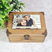 Best Friend Gift, Personalised Friendship Keepsake Box, Wooden Photo Memory Box for Her, Sentimental Photo Gift for Friend