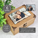 Best Friend Gift, Personalised Friendship Keepsake Box, Wooden Photo Memory Box for Her, Sentimental Photo Gift for Friend